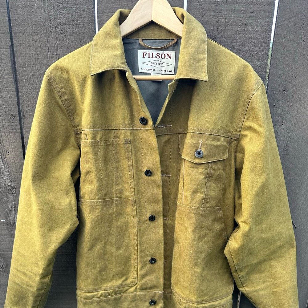 Filson Tin Cloth Short Lined Cruiser Jacket